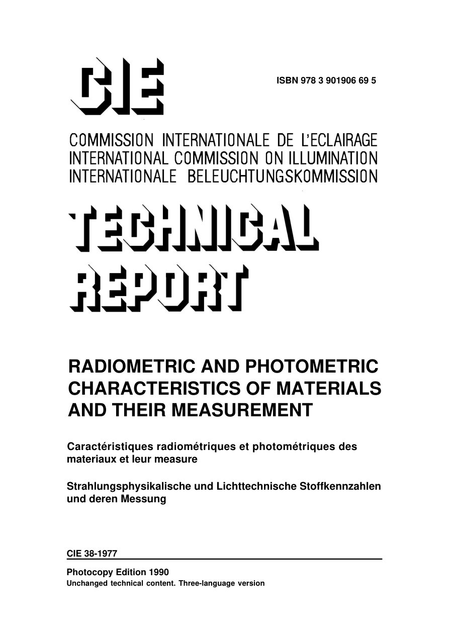 CIE 038-1977 PDF Preview