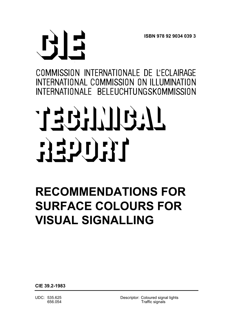 CIE 039.2-1983 PDF Preview