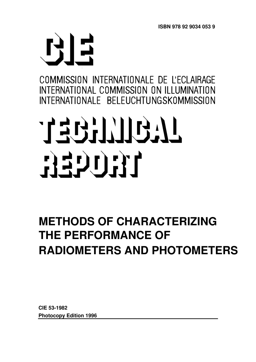 CIE 053-1982 PDF Preview