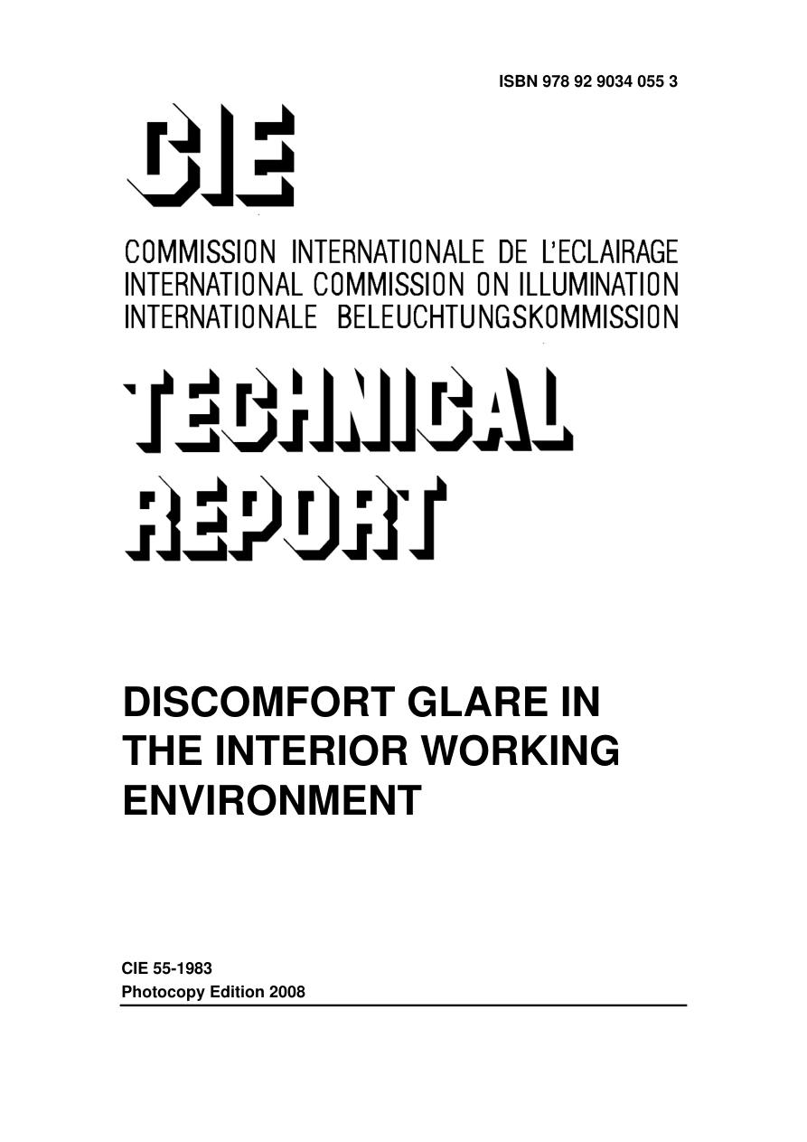 CIE 055-1983 PDF Preview