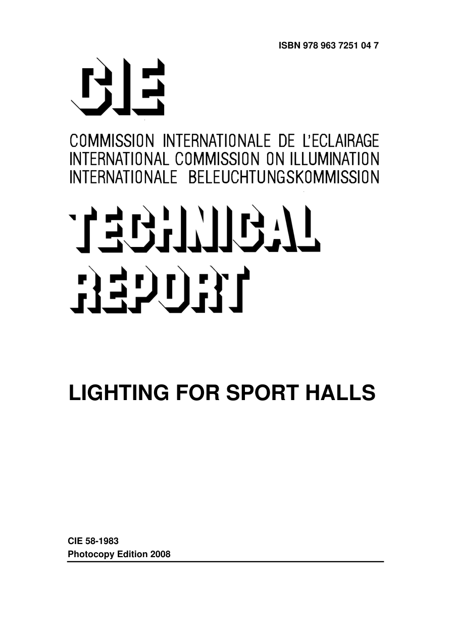 CIE 058-1983 PDF Preview