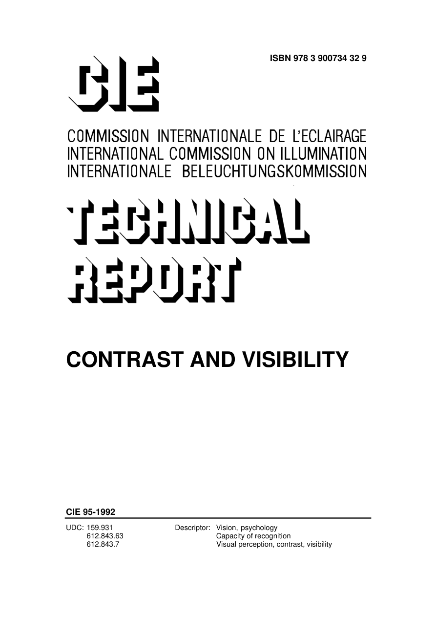 CIE 095-1992 PDF Preview