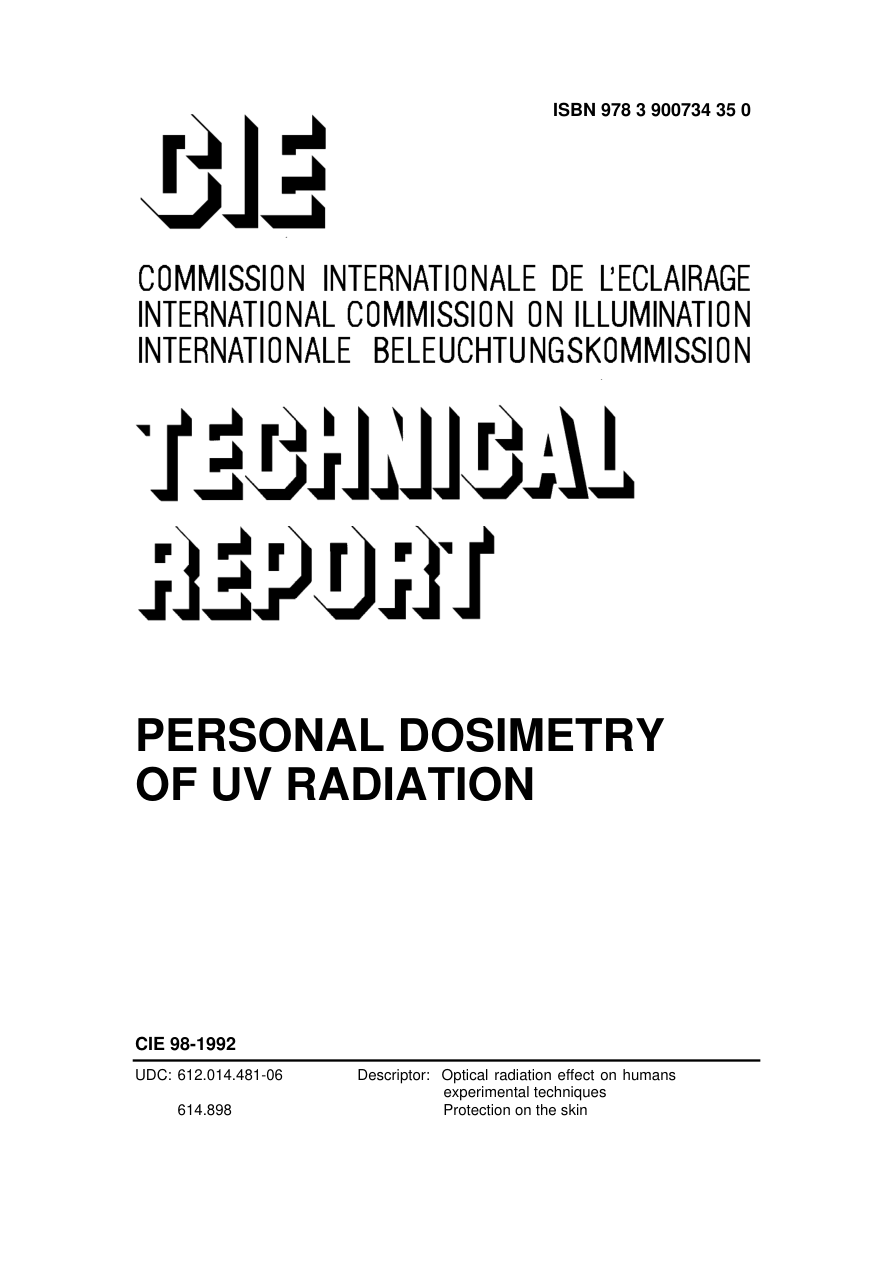 CIE 098-1992 PDF Preview