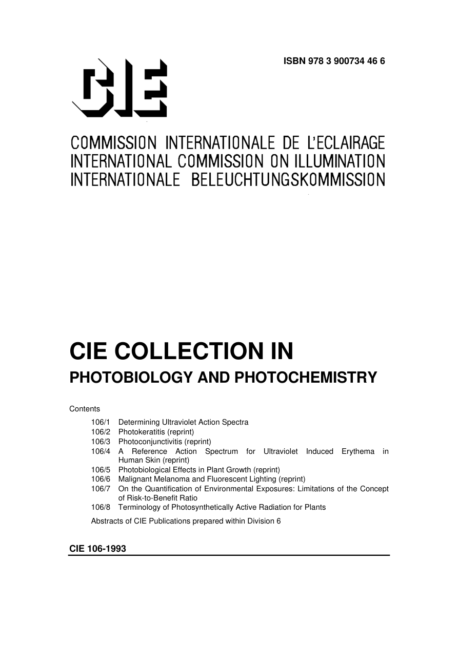 CIE 106-1993 PDF Preview