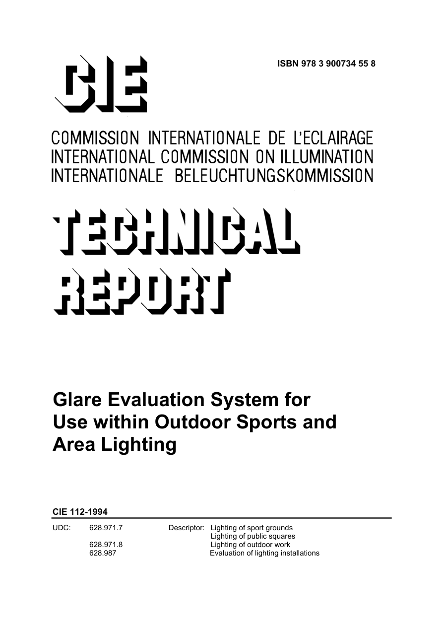 CIE 112-1994 PDF Preview