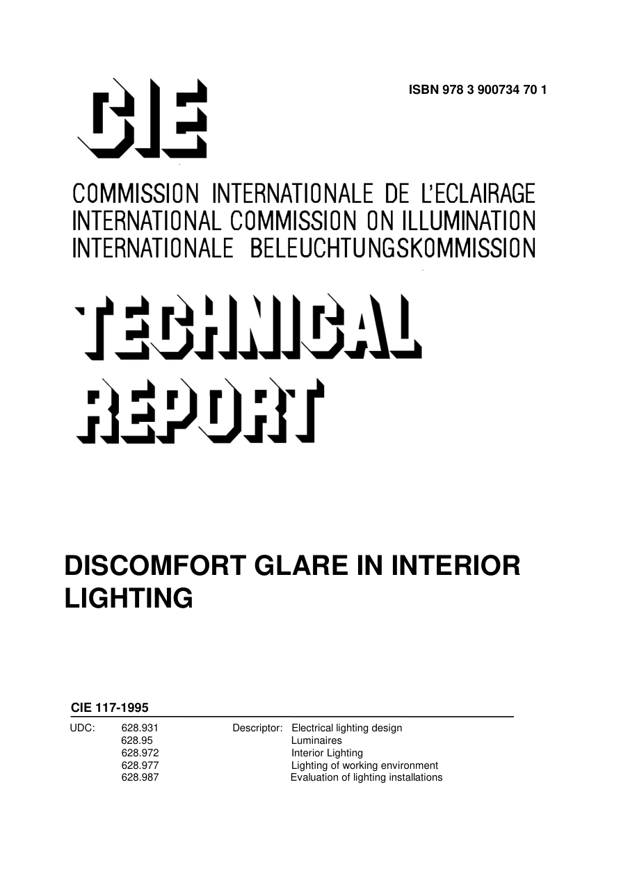 CIE 117-1995 PDF Preview