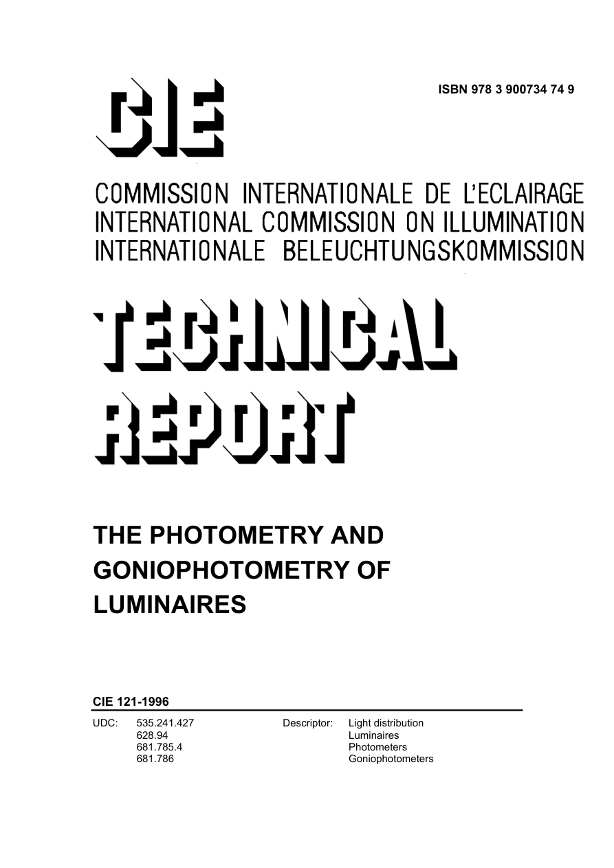 CIE 121-1996 PDF Preview