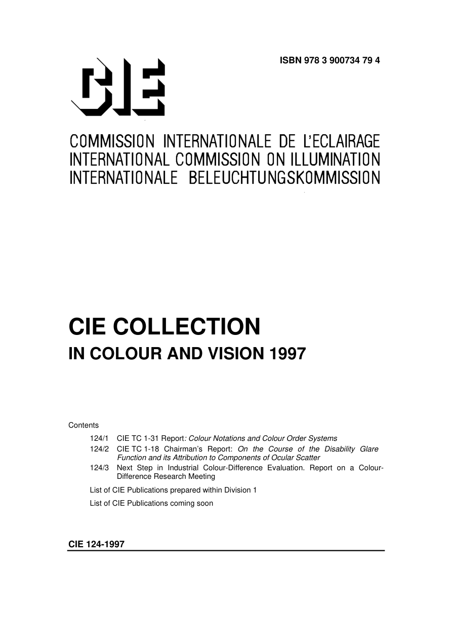 CIE 124-1997 PDF Preview