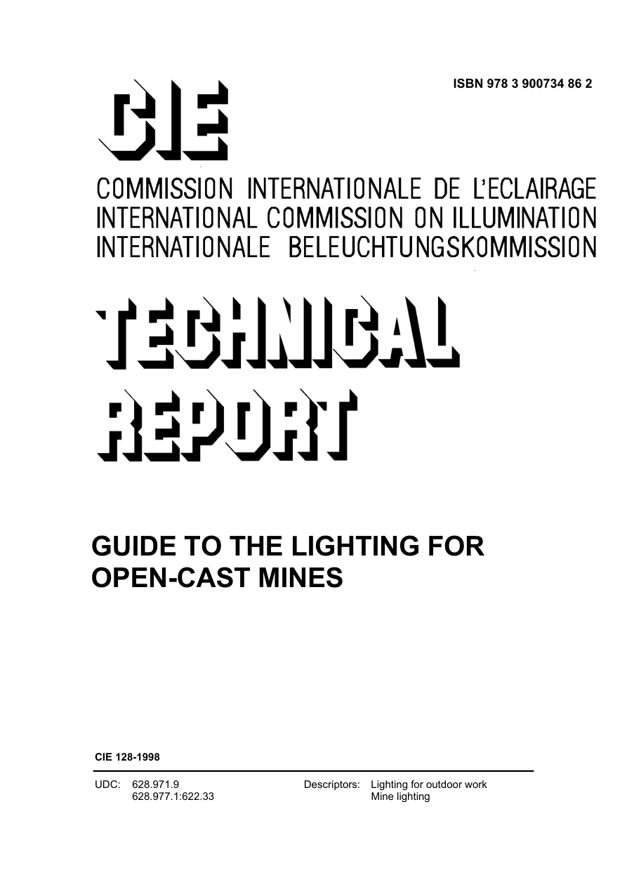 CIE 128-1998 PDF Preview
