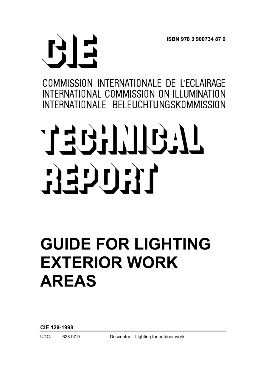 CIE 129-1998 PDF Preview
