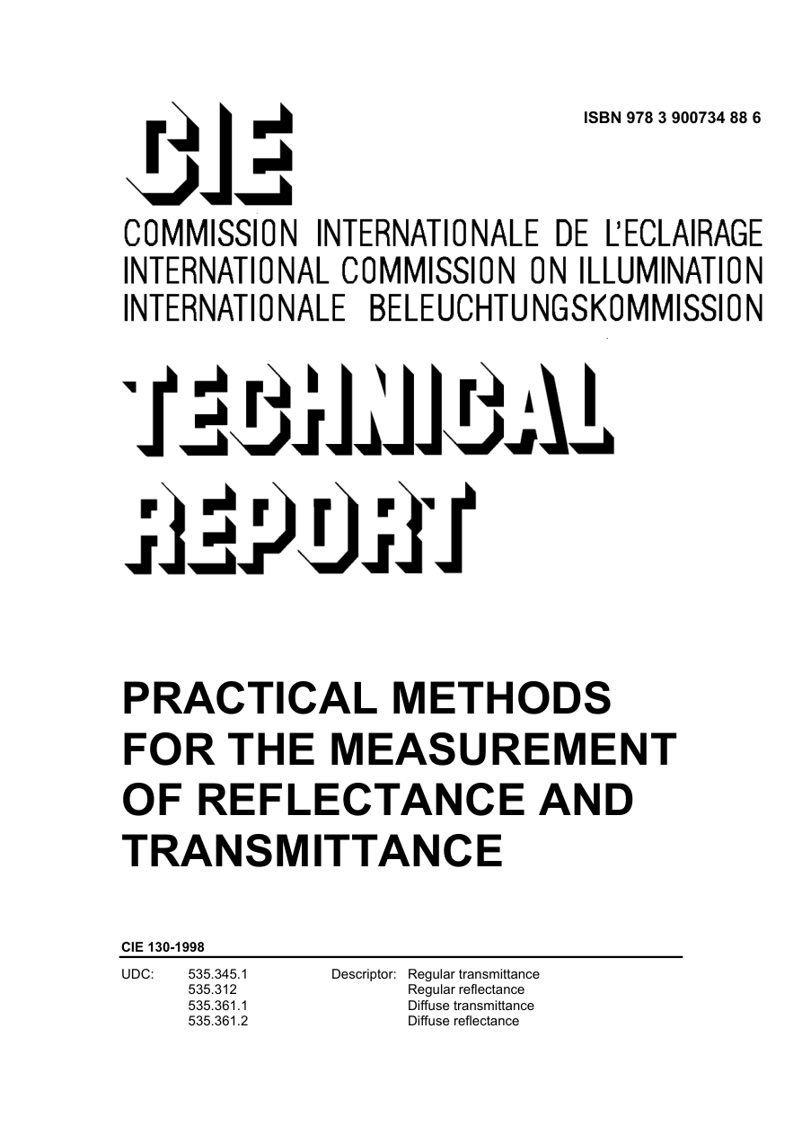 CIE 130-1998 PDF Preview