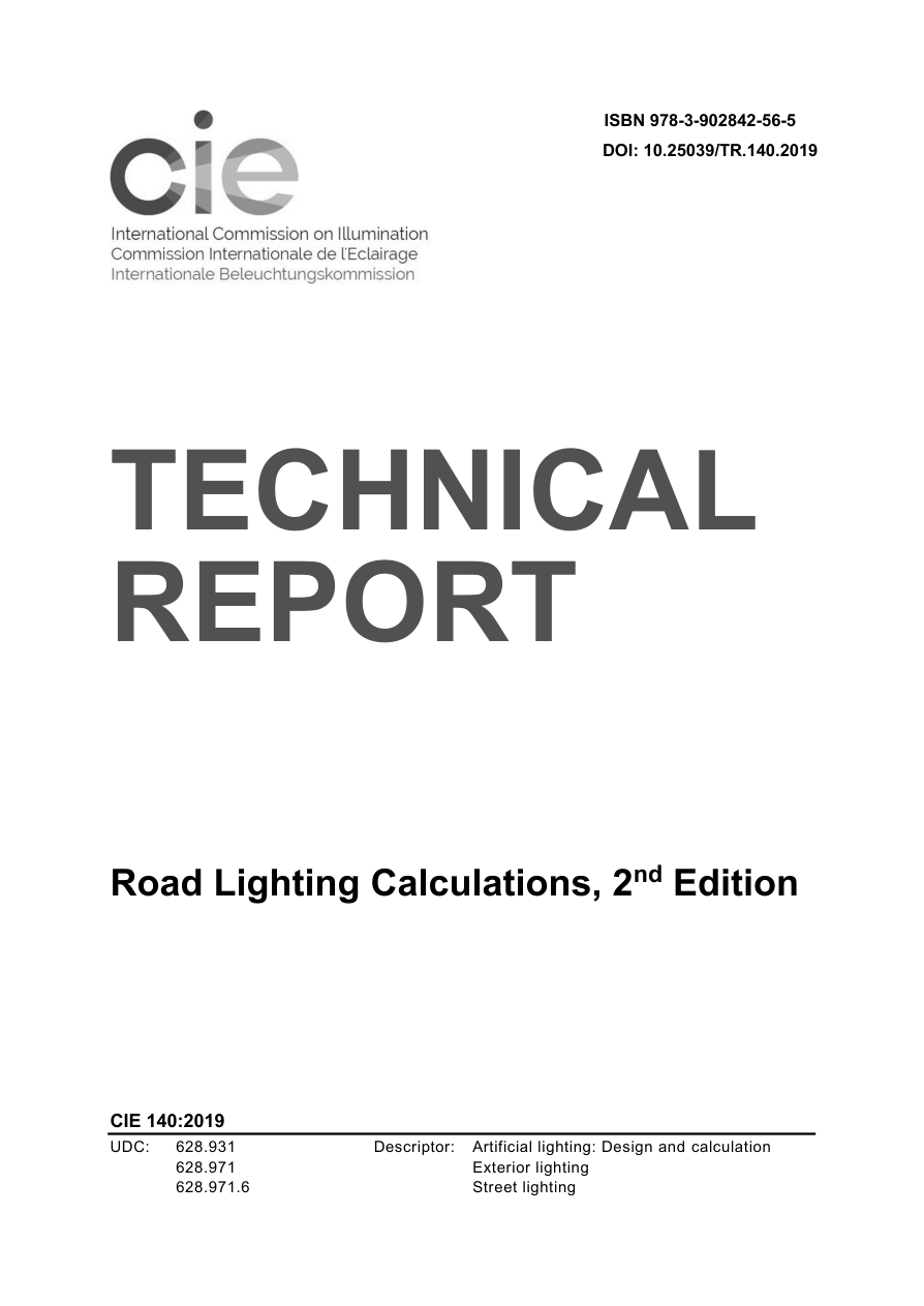 CIE 140:2019 PDF Preview