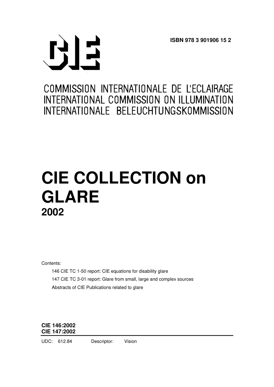CIE 146/147:2002 PDF Preview