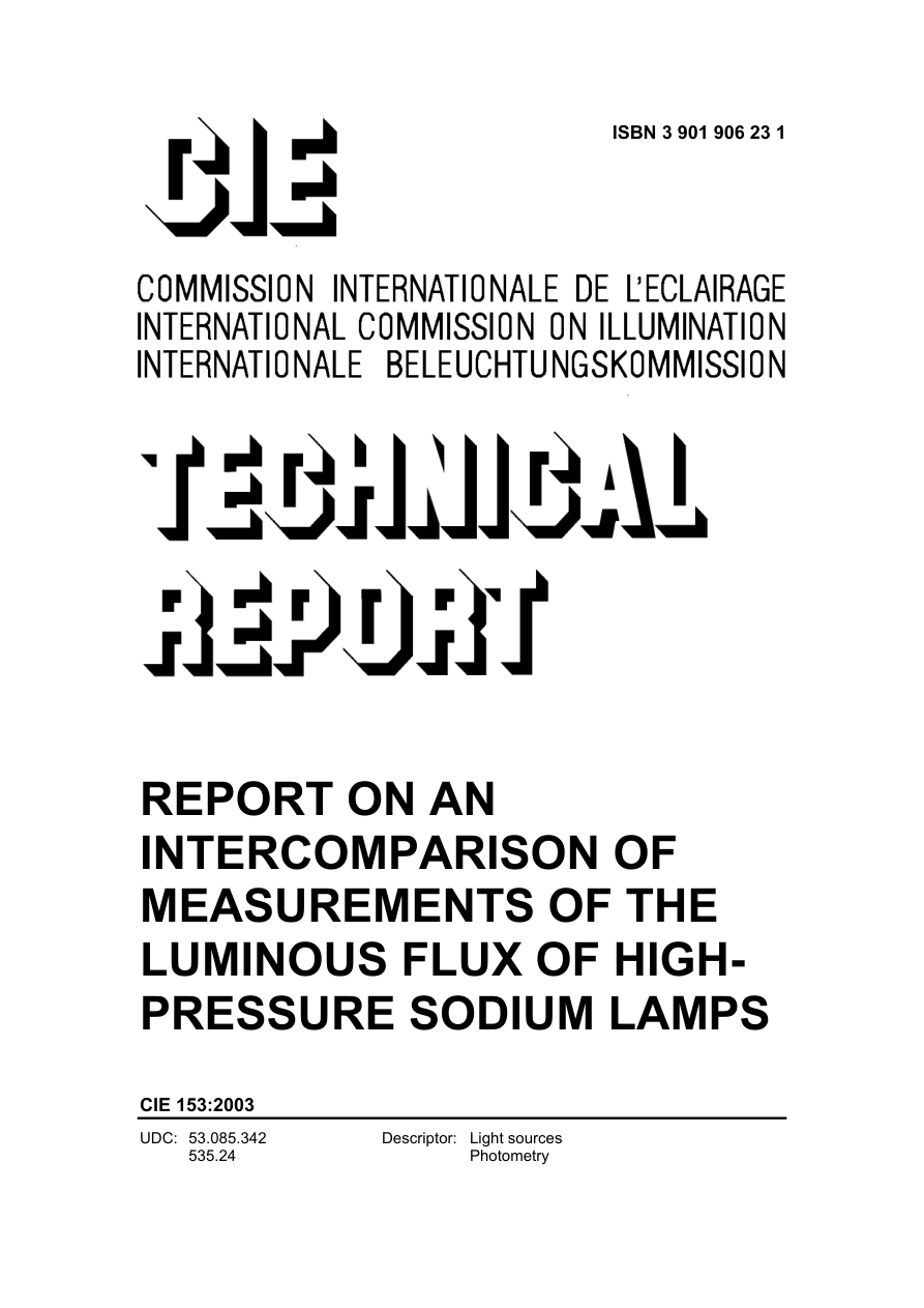 CIE 153:2003 PDF Preview