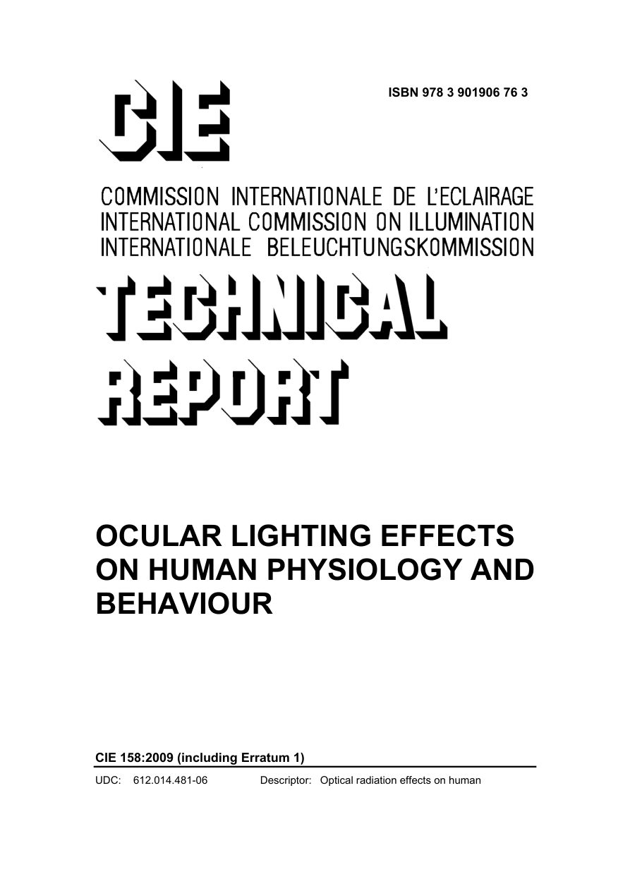 CIE 158:2009 PDF Preview