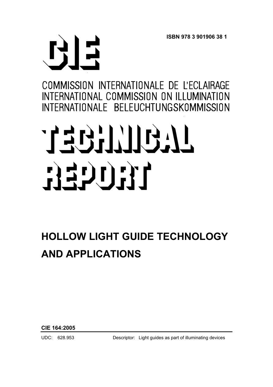 CIE 164:2005 PDF Preview