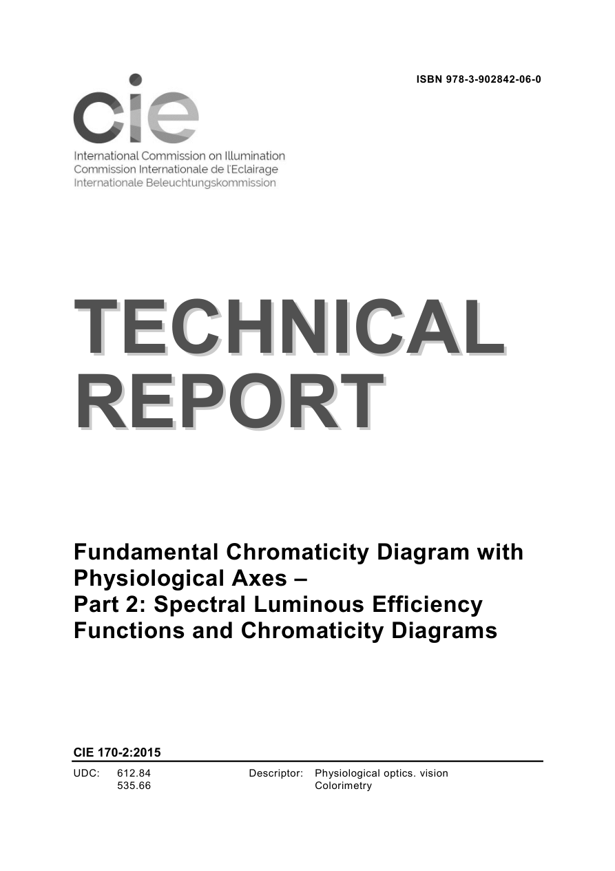 CIE 170-2:2015 PDF Preview