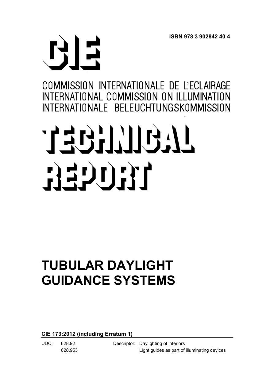 CIE 173:2012 PDF Preview