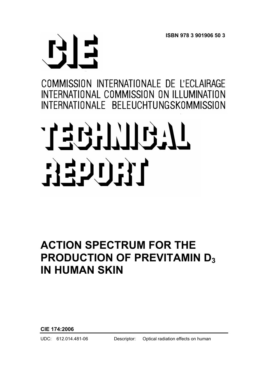 CIE 174:2006 PDF Preview