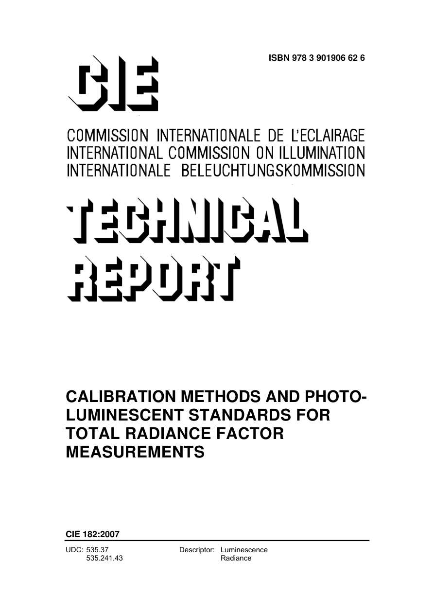 CIE 182:2007 PDF Preview