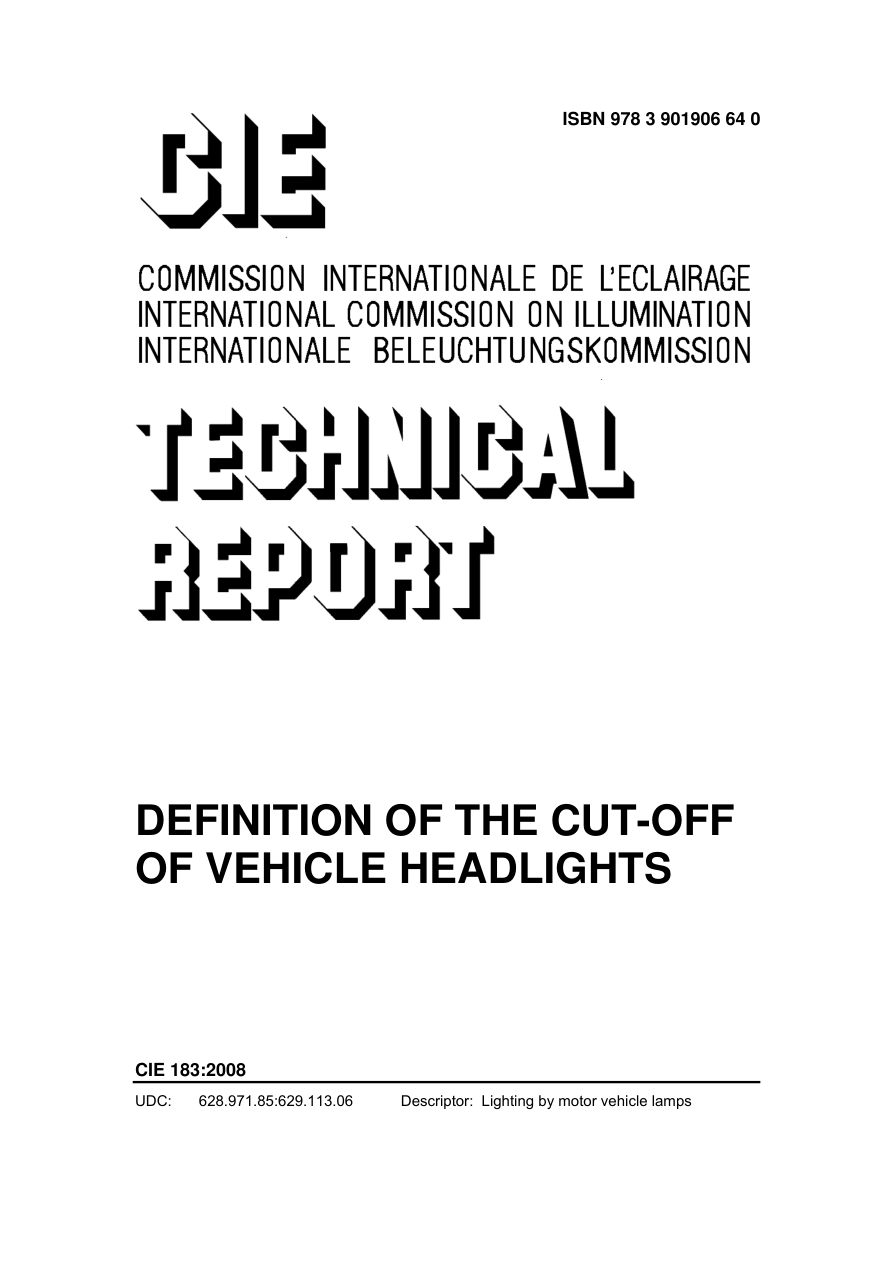 CIE 183:2008 PDF Preview