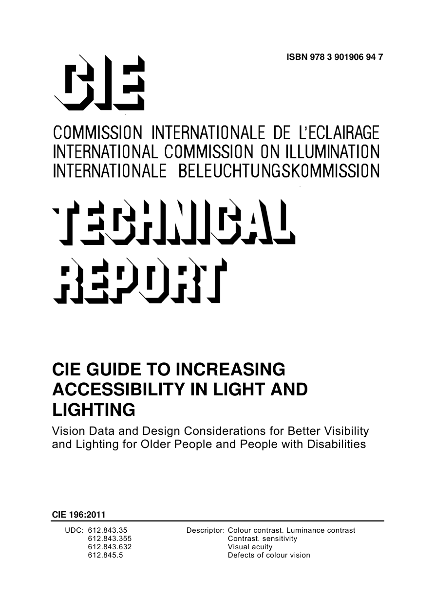 CIE 196:2011 PDF Preview