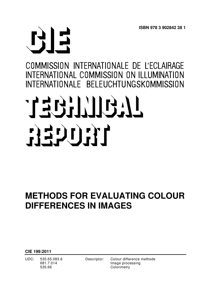 CIE 199:2011 PDF Preview