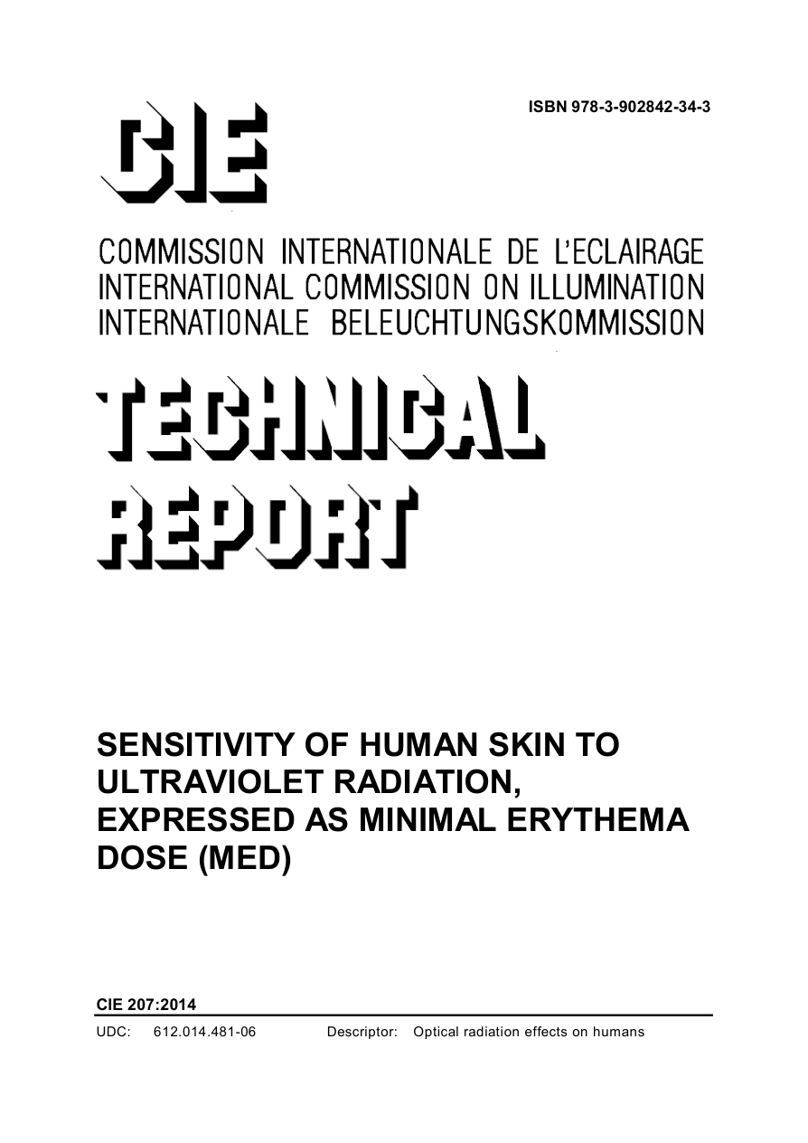CIE 207:2014 PDF Preview