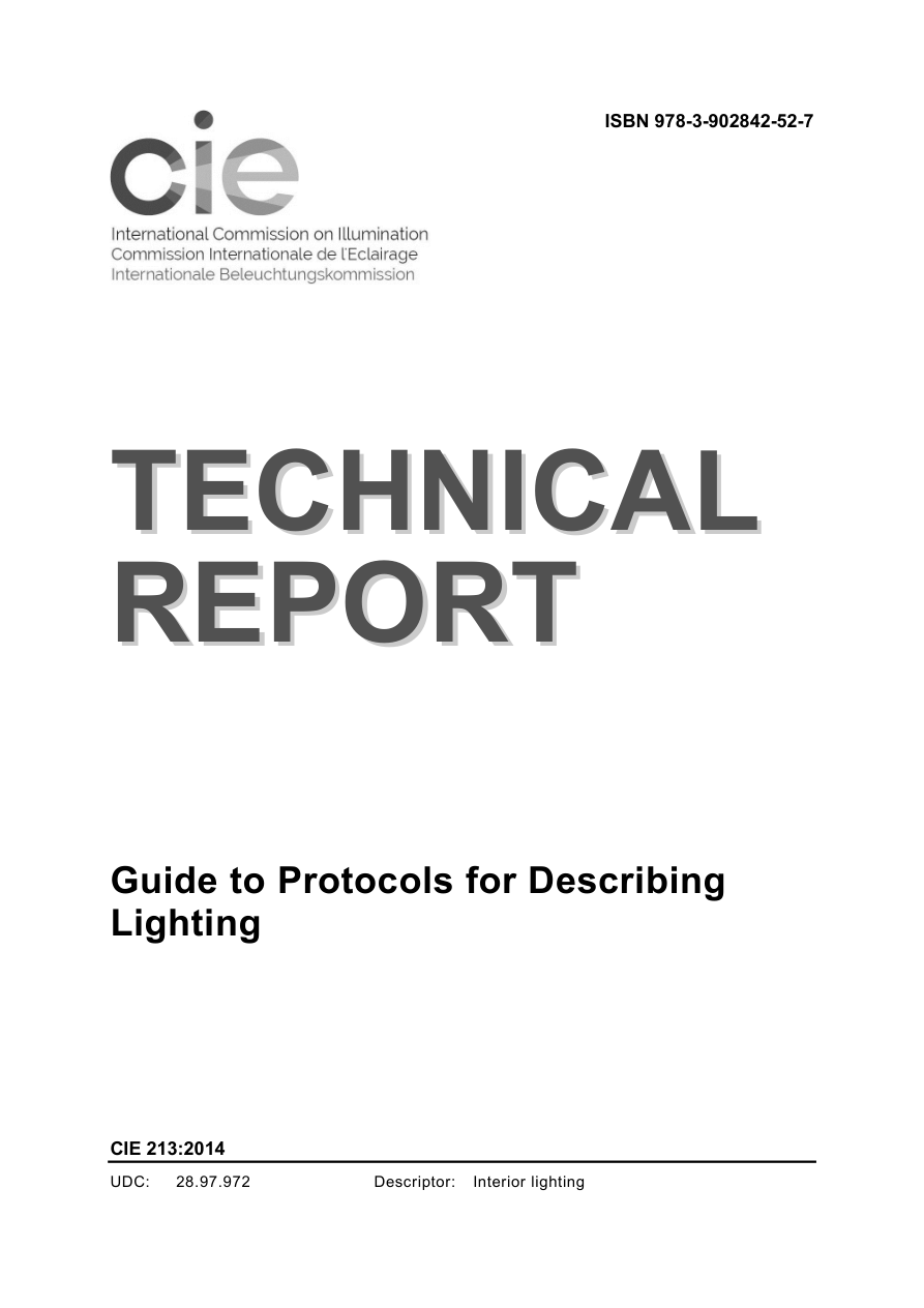 CIE 213:2014 PDF Preview