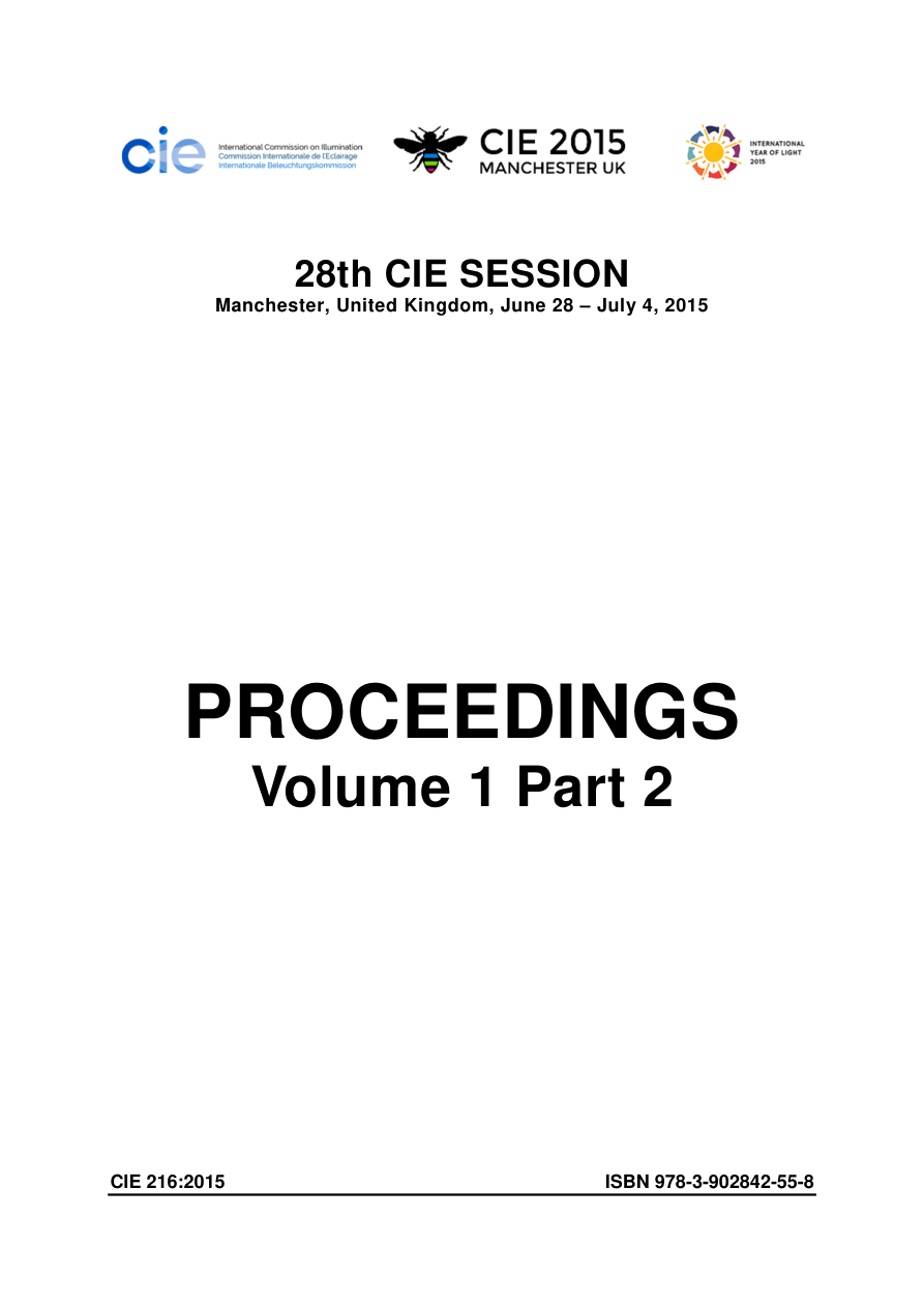CIE 216:2015 PDF Preview