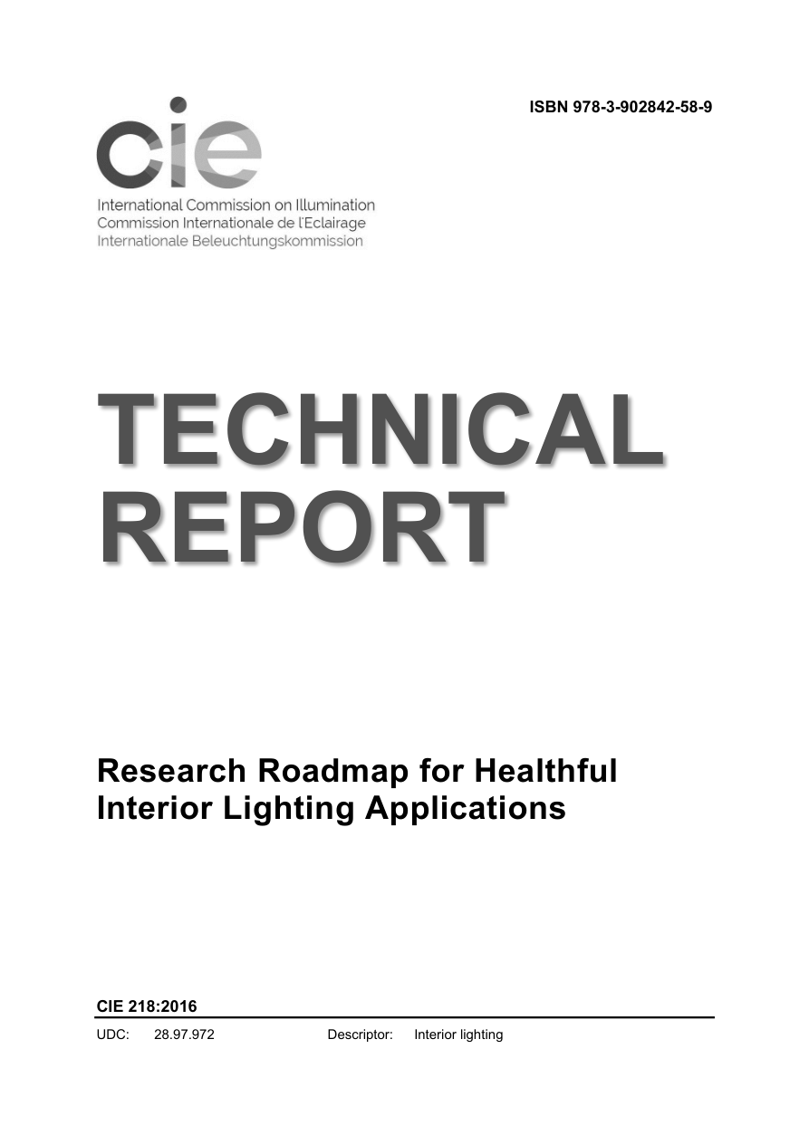 CIE 218:2016 PDF Preview