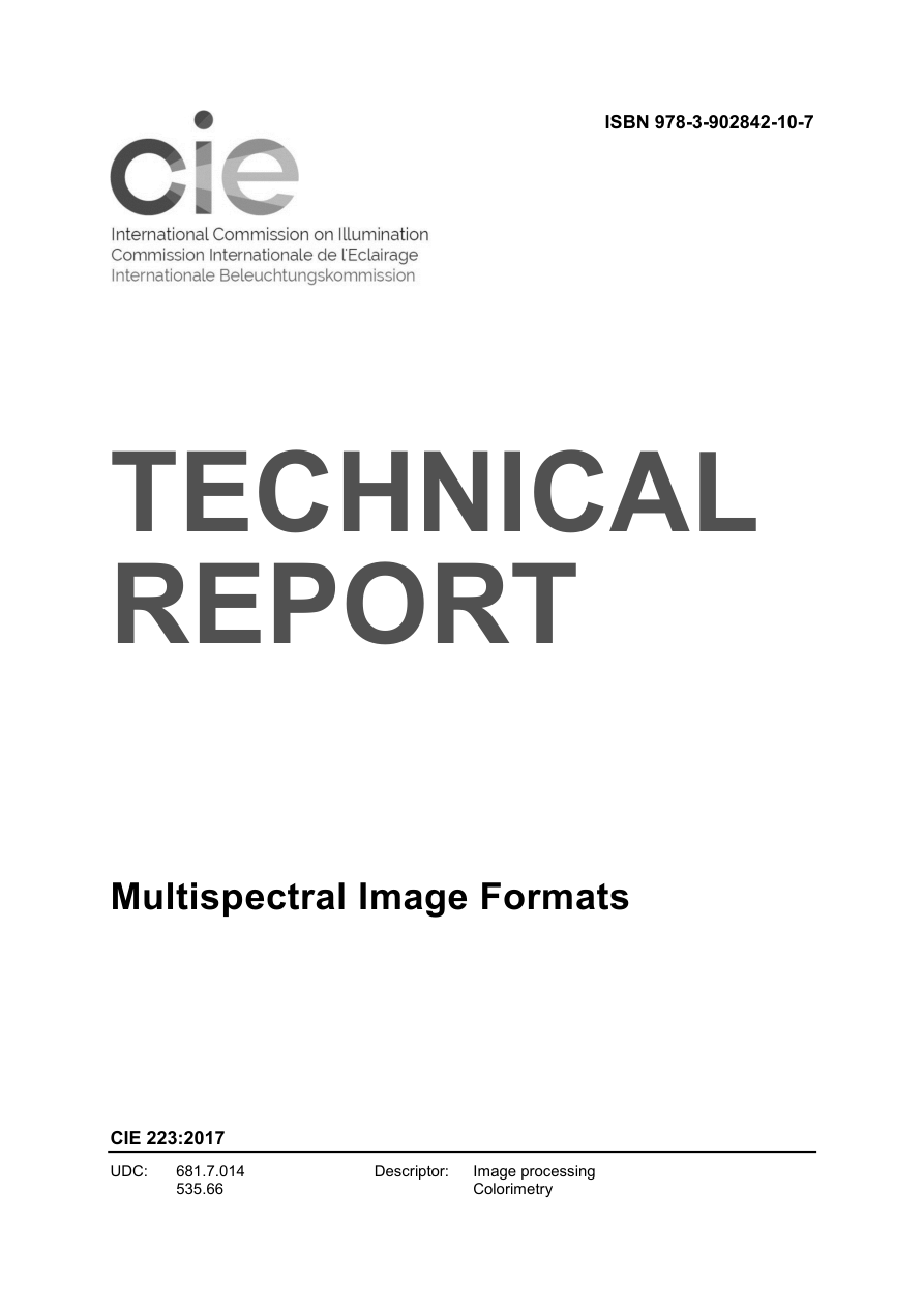 CIE 223:2017 PDF Preview