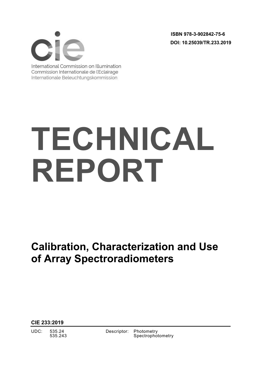 CIE 233:2019 PDF Preview