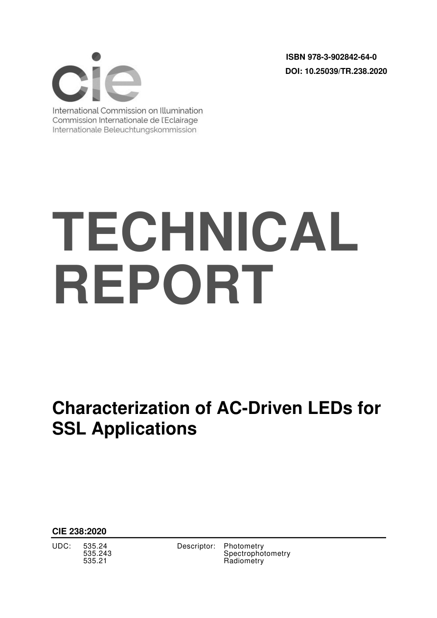 CIE 238:2020 PDF Preview
