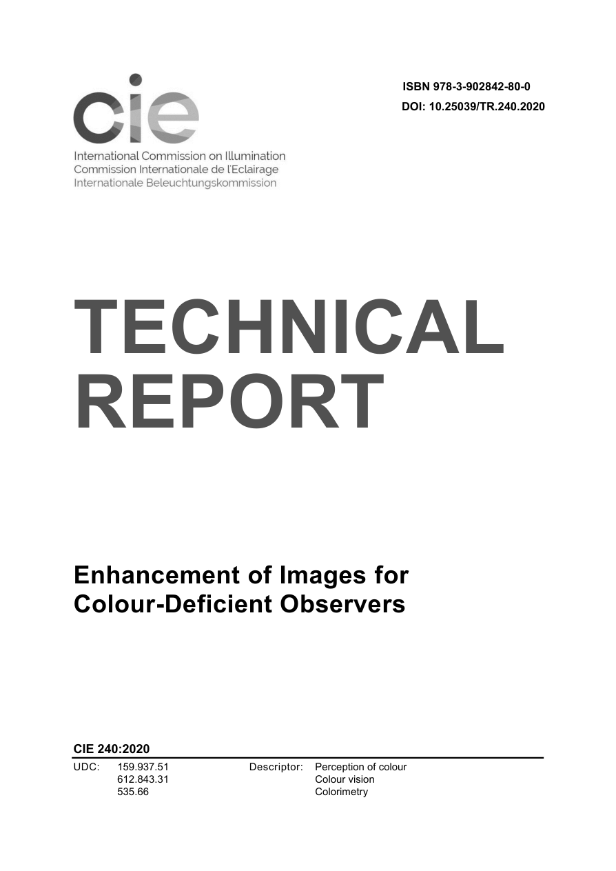 CIE 240:2020 PDF Preview