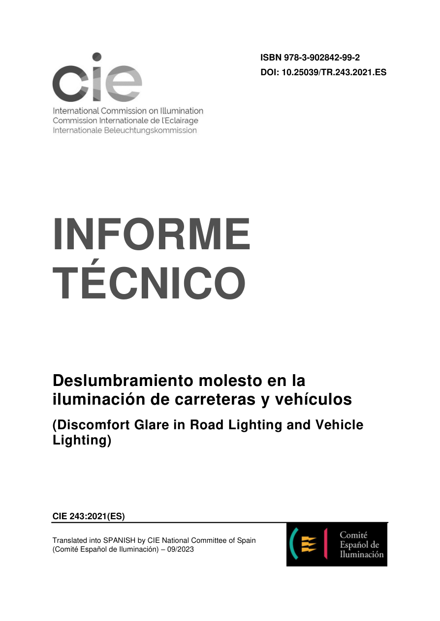CIE 243:2021 (ES) PDF Preview