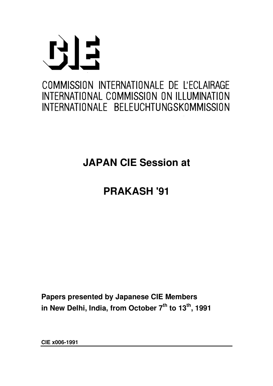 CIE x006-1991 PDF Preview