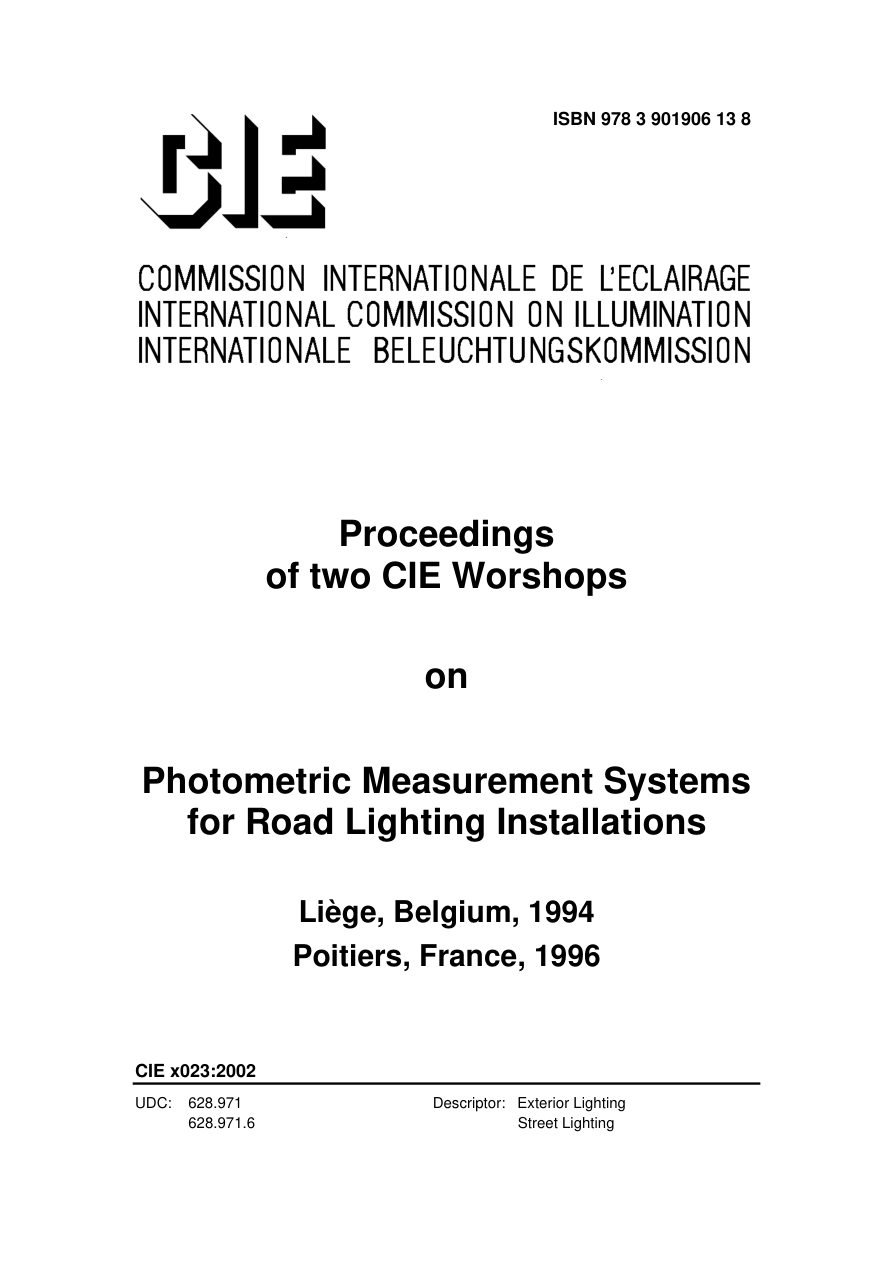 CIE x023:2002 PDF Preview