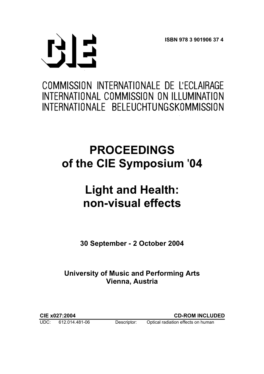 CIE x027:2004 PDF Preview