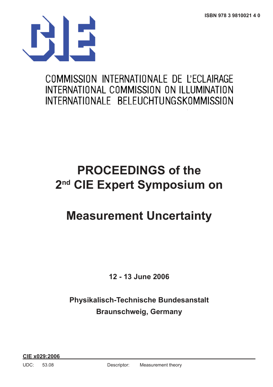CIE x029:2006 PDF Preview
