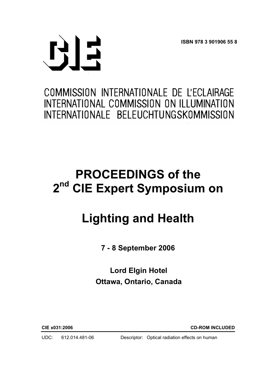 CIE x031:2006 PDF Preview