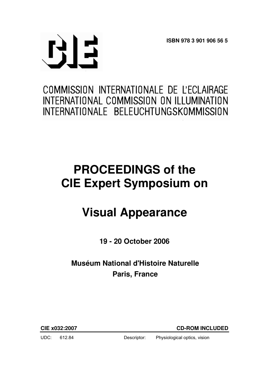 CIE x032:2007 PDF Preview