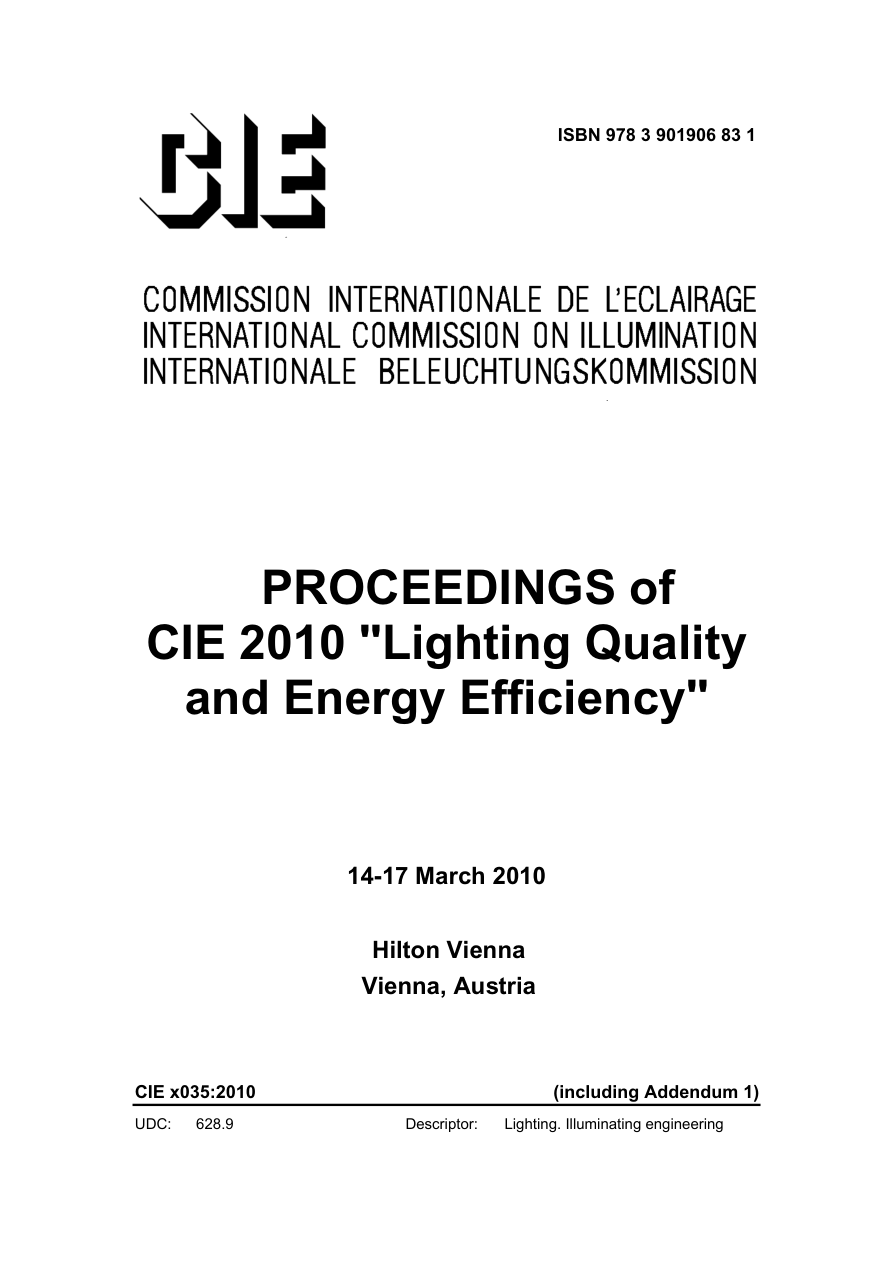 CIE x035:2010 PDF Preview