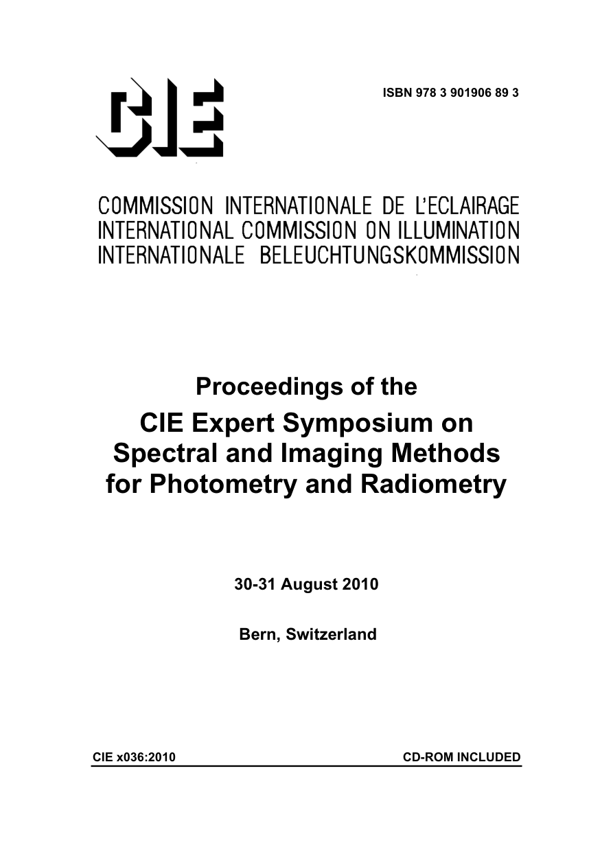 CIE x036:2010 PDF Preview