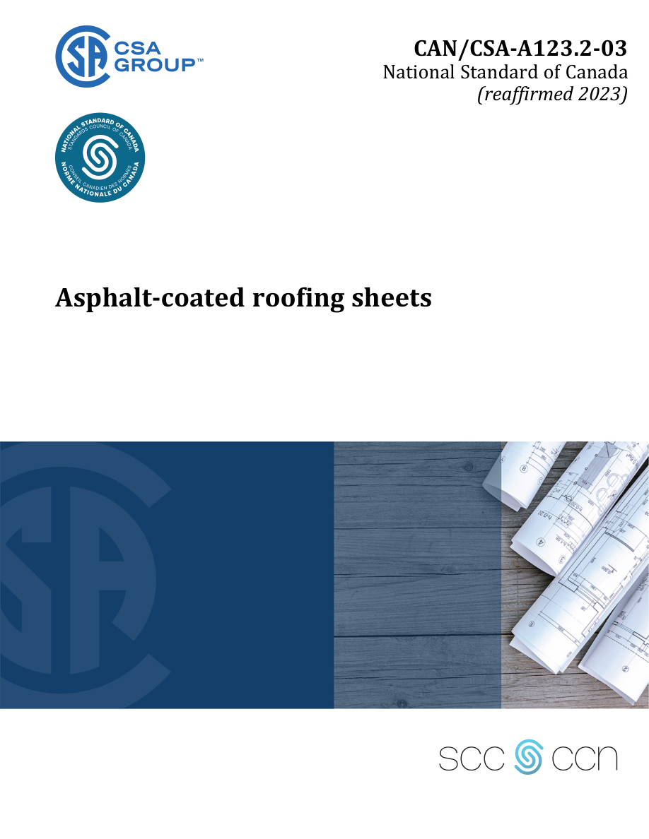 CSA CAN/CSA-A123.2-03 (R2023) PDF Preview