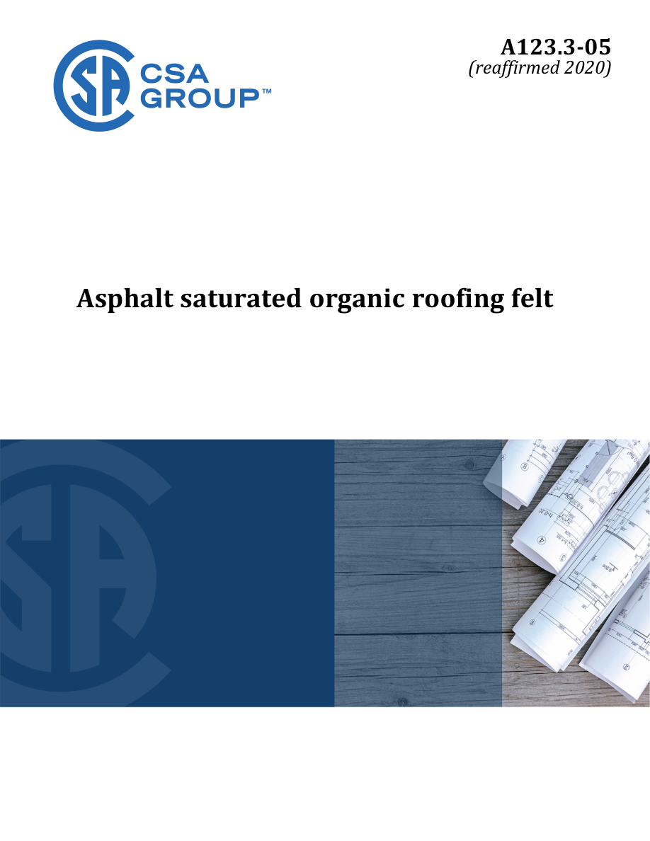 CSA A123.3-05 (R2020) PDF Preview