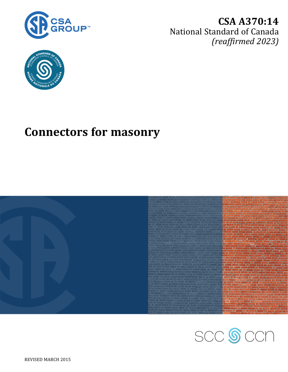 CSA A370:14 (R2023) PDF Preview