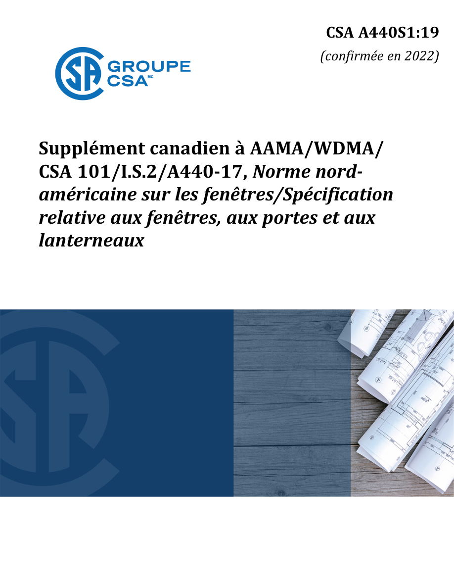 CSA A440S1:F19 (C2022) PDF Preview