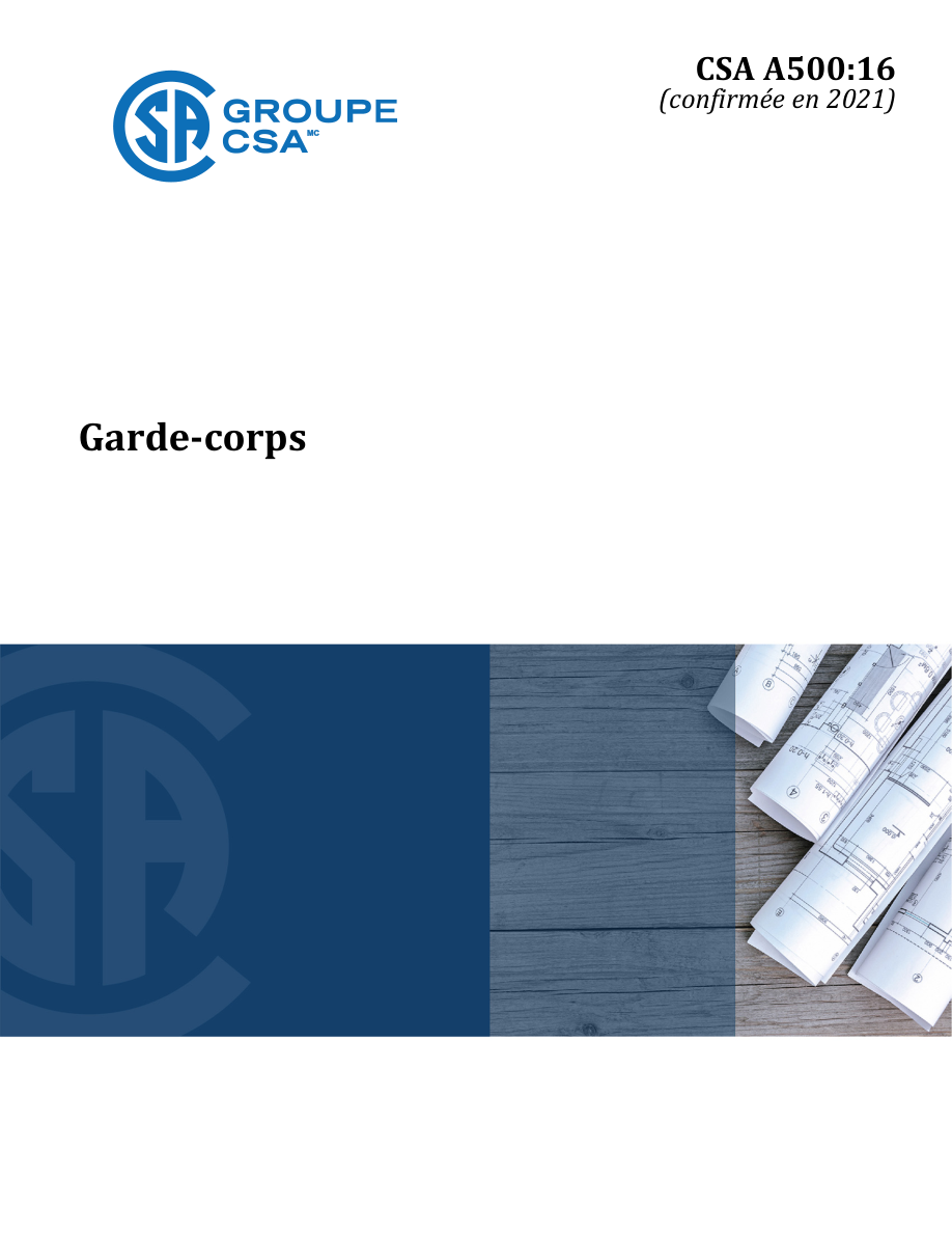 CSA A500:F16 (C2021) PDF Preview