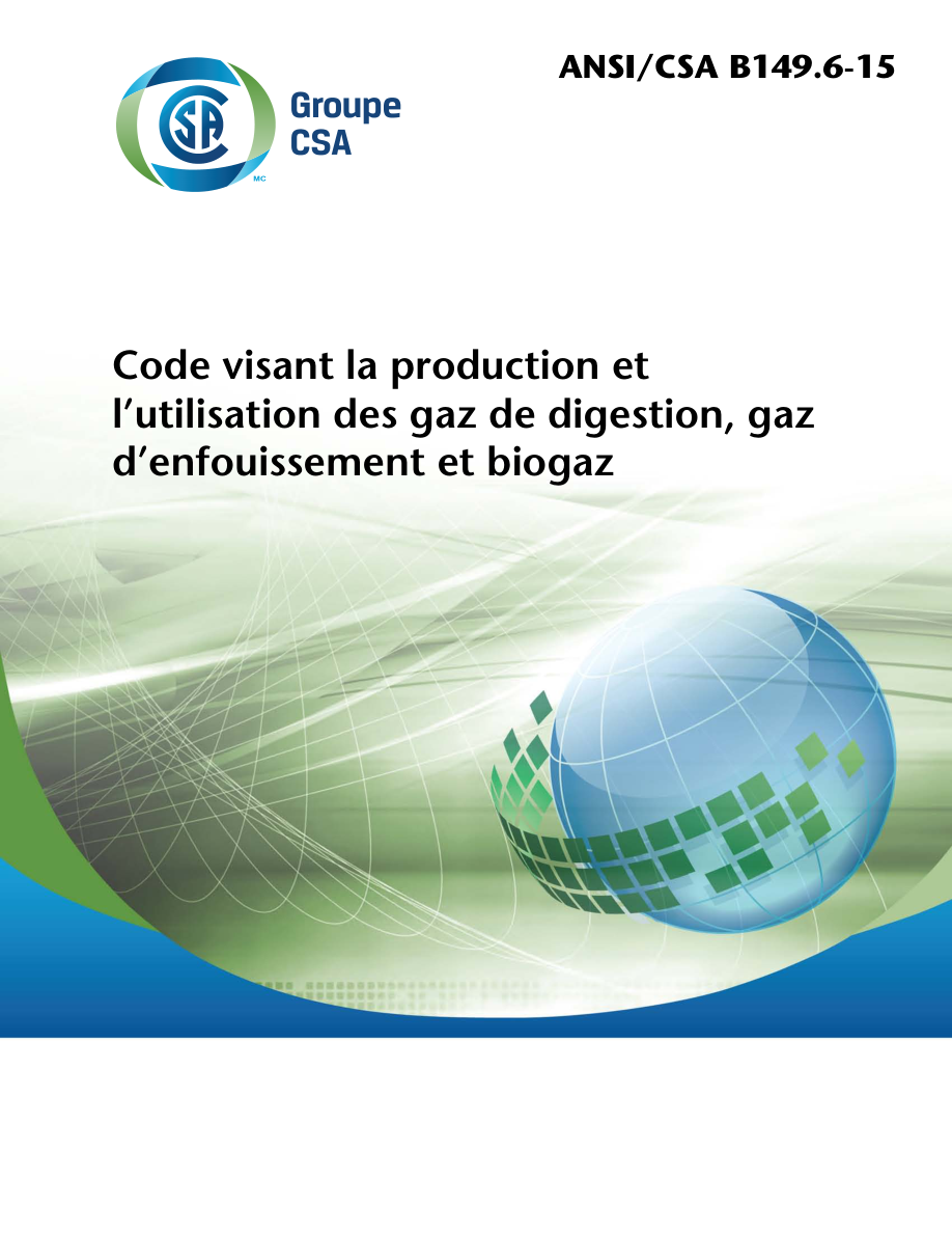 CSA ANSI/CSA-B149.6-F15 PDF Preview